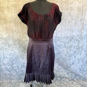 BCBGeneration Grey & Burgundy